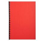 Paquet de 25 couvertures grain cuir pour reliure A4 - Couleurs assorties