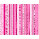 * 593 - Pochette 20 feuilles Décopatch - Rose