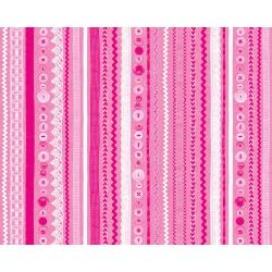 * 593 - Pochette 20 feuilles Décopatch - Rose