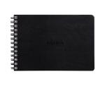 Rhodia Touch Mixed Media Book, papier Paint'On extra-blanc 250g - A5 paysage, 64 pages - Noir