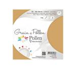 Paquet de 5 enveloppes Grain de Pollen 140x140mm 120g/m²