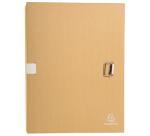 Carpeta Exacompta lomo extensible papel kraft - Cruda
