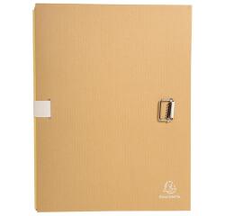Carpeta Exacompta lomo extensible papel kraft - Cruda