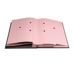 Portafirmas Exacompta directivo lomo con fuelle - 16 compartimentos - Negro