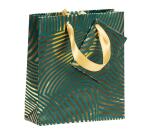 Christmas gift bag 'Emerald', mini