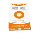 Fiche bristol, 125 x 200 mm, quadrillé, assorti