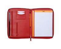 Rhodiarama grand conférencier pour bloc ou carnet format A4 - Coquelicot