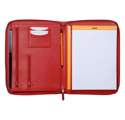Rhodiarama grand conférencier pour bloc ou carnet format A4 - Coquelicot
