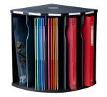 THE CORNER sorter 5comp. black/mousegrey - Black/ Grey