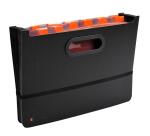 Trieur valisette extensible 24 compartiments Exadesk Exactive® - A4 - Noir