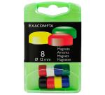 Boîte de 8 aimants F12 - 12mm de diamètre