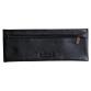 Rhodia ePURE trousse plate cuir véritable 22x8,5 cm - Noir