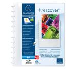 Protège-documents à anneaux et pochettes détachables KreaCover® 60 vues - A4 - Blanc