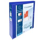 Classeur personnalisable rigide 2 poches KreaCover - 4 anneaux en D 40mm - A4 maxi