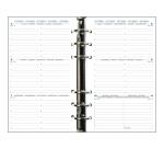 Recharge Exatime 17 10.5 x 17.2 cm Semainier Septembre 2025 à Décembre 2026 - 16 mois