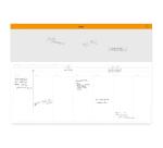 Rhodia sous-main semainier entoilé A2 (42x59,4 cm) 30 feuillets encollés - Blanc