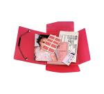 Exacompta Chromaline Elasticated Folder (3-flap PP) A6 - Assorted colours