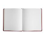 Livre d'or Cuir Alpille 140 pages ivoire - 26x22cm vertical