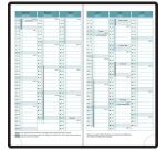 Agenda de poche EasyTime 17 Ondine 9 x 17,5 cm Semainier Janvier à décembre 2026 - Vert