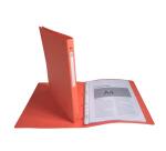 Classeur 4 anneaux 15mm carte lustrée - A4 - Couleurs assorties