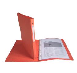 Classeur 4 anneaux 15mm carte lustrée - A4 - Couleurs assorties