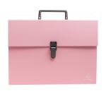 Trieur familial à poignée recyclé AutentiK - 18 compartiments - Couleurs assorties