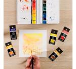 Aquarelle extra-fine demi-godet - Ocre d’or