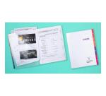 KOVERBOOK 4INDEX hardcover notebook, 240 x 320 mm