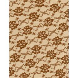 * 600 - Pochette 20 feuilles Décopatch - Marron