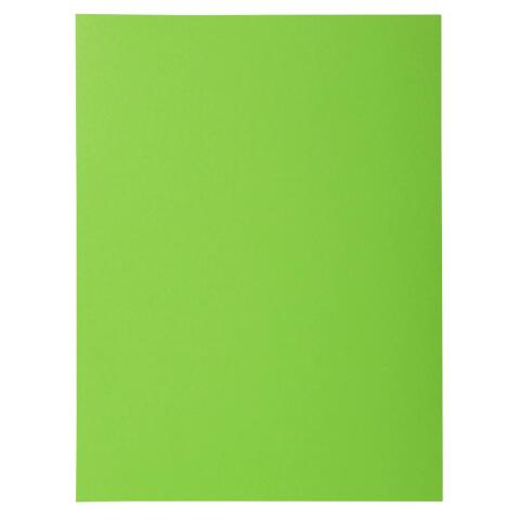Paquete de 50 Subcarpetas 1 solapa Rock''s 210 g/m2 - Verde