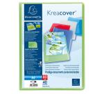 Display Book KreaCover PP A4 40Pkt Ast - Assorted colours