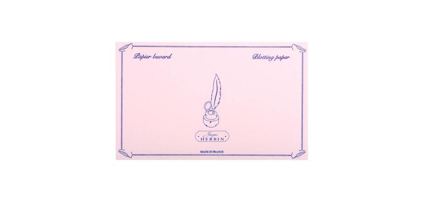 Pochette de 10 buvards Jacques Herbin
