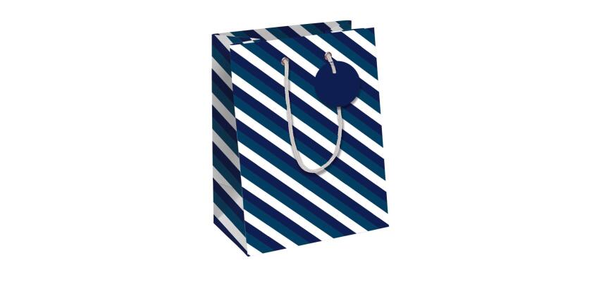 Blue Line, Excellia, sac moyen 21,5x10,2x25,3cm - Bleu