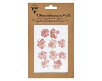 FLEURS SÉCHÉES PRÉSSÉES, Pochette de 10 pièces - Rose
