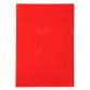 Sachet de 10 pochettes coin PVC lisse haute résistance 13/100e - A4