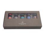 COFFRET 5 FLACONS 10ML ENCRES 1670 A PAILLETTES DOREES - Assortiment
