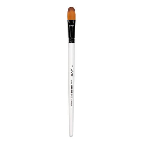 Darwi For You pinceau usé bombé 16,5 mm taille 16 - Blanc