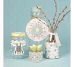 PAPIERS IMPRIMÉS, Bloc de 20 feuilles 200g/m2 au format 14,8x21cm - Paresseux - Multicolore