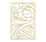 Set de 5 cadres à peindre - Géométriques - Blanc