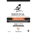 Bristol bloc collé 20F A4 205g
