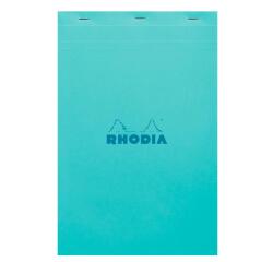 Rhodia geniet blok Colors Azuur N°19 A4+ 21x31,8 cm - Azuurblauw