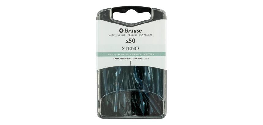 Boîte 50 plumes Sténo