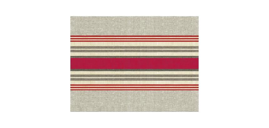 Barquette de 400 sets de table papier gaufré recyclé 80g/m2, Pays Basque - Format 30x40cm - Pays Basque