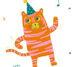 Excellia 80g, rl 50x0,70m Good vibes - Multicolore