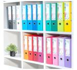 Classeur à levier Prem'Touch intérieur et extérieur en polypropylène A4 maxi - Dos 8 cm