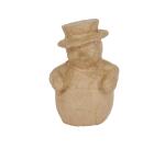 Bonhomme de neige 12cm - Kraft