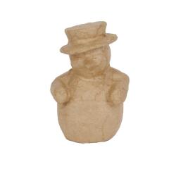 Bonhomme de neige 12cm - Kraft