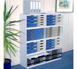 MULTIDRAWER SYSTEM /10 x 26 mm light gre - Blue