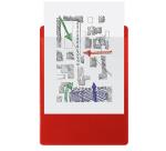 Porte-bloc avec pochette - Format 23x32cm pour A4