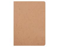 Cahier piqué Age Bag A4 96 pages uni - Tabac